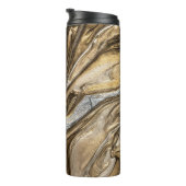 glamour 002 vloeibare bruine kleuren thermosbeker (Geroteerd rechts)