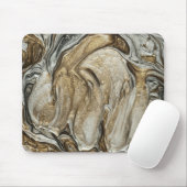 glamour 003 vloeibare bruine kleuren muismat (Met muis)