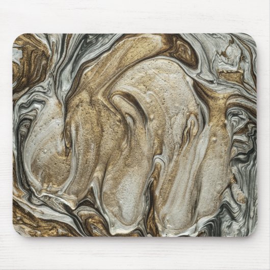 glamour 003 vloeibare bruine kleuren muismat (Voorkant)