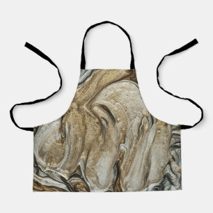 glamour 003 vloeibare bruine kleuren schort