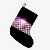 Glamour achtergrond kleine kerstsok (Voorkant (Hangend))