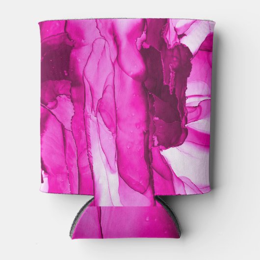 Glamour alcoholinkt, paarse zacht. blikjeskoeler (Voorkant)