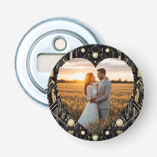 Glamour Art Deco Wedding Bottle Opener