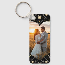  Glamour Art Deco Wedding Sleutelhanger