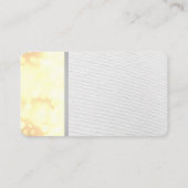 Glamour Bokeh Huwelijksplanner (goud) Afsprakenkaartje (Achterkant)