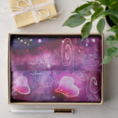 Glamour Bunny Konijn Whimsical Bloemen Decoupage Tissuepapier (Geschenk)