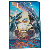Glamour Chomp-Shark Breaking voor glanzende Parelt