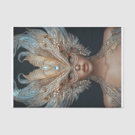 Glamour Dames19 Tissuepapier (Voorkant)