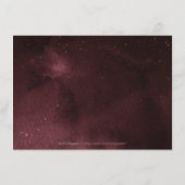 Glamour Deco Bourgondië Vintage accommodatie Informatiekaartje (Achterkant)