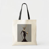 Glamour Deer in Black 2 Tote Bag (Voorkant)