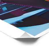 Glamour DJ in Christmas Town Perfect Poster (Hoek)