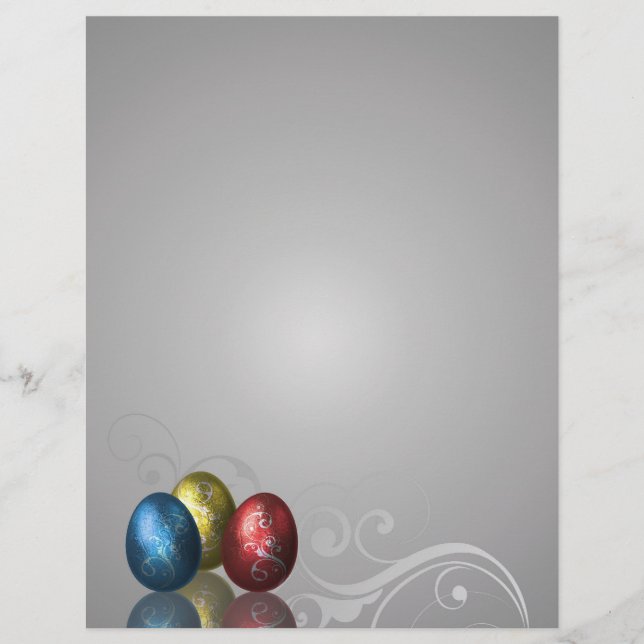 Glamour Easter Eggs - Letterhead (Voorkant)
