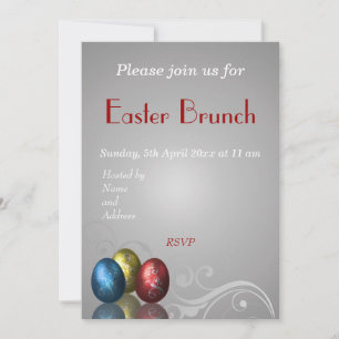 Glamour Easter Eggs - Uitnodiging voor een paasbru