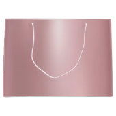 Glamour Elegant Modern Roos Gouden Sjabloon Trendy Groot Cadeauzakje (Voorkant)