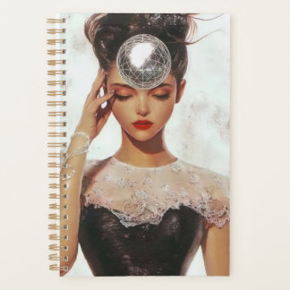 Glamour en Disco Print | Elegante Mode kunst Planner