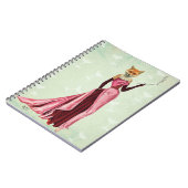 Glamour Fox in Roze 2 Notitieboek (Linkerzijde)
