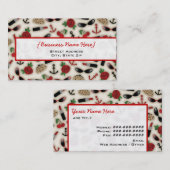  Glamour geïnspireerd Visitekaartje (Voorkant / Achterkant)