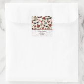  Glamour geïnspireerde Adres Sticker (Tas)