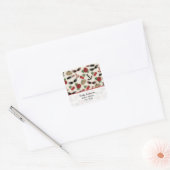  Glamour geïnspireerde Adres Sticker (Envelop)