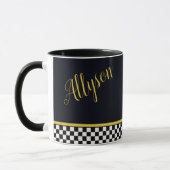 Glamour-gepersonaliseerde mug mok (Links)