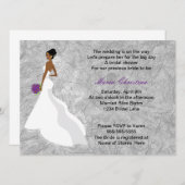 Glamour Girl Bruids Douche Uitnodiging 1 (c) (Voorkant / Achterkant)