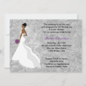 Glamour Girl Bruids Douche Uitnodiging 1 (c) (Voorkant)