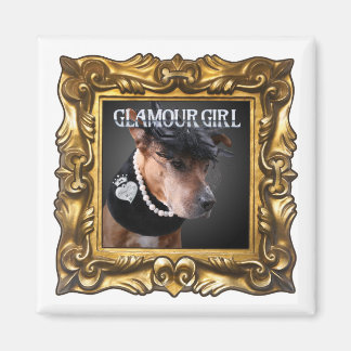 "Glamour Girl" Magneet om uw koelkast te verbetere