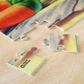 Glamour girl uit 1940 legpuzzel (Zijkant)