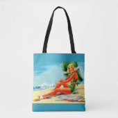 Glamour girl uit 1940 tote bag (Voorkant)