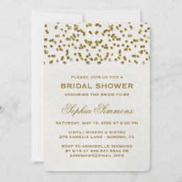 Glamour Glitter Confetti Vrijgezellenfeest Kaart
