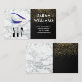 Glamour Glitter Eye Lash Beauty Visitekaartje (Voorkant / Achterkant)