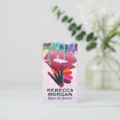 Glamour Glitter Shiny Drip | Lipstick Kiss Visitekaartje (Staand voorkant)