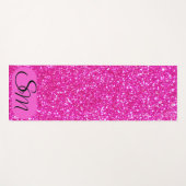 Glamour Glitz Gepersonaliseerde Yoga Mat (Voorkant (horizontaal))