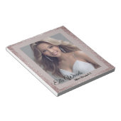 Glamour Glitz Handtekeningblok Notitieblok (Schuin)