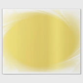 Glamour Gold Look Light Shadow Elegant Trendy Cadeaupapier (Vlak)