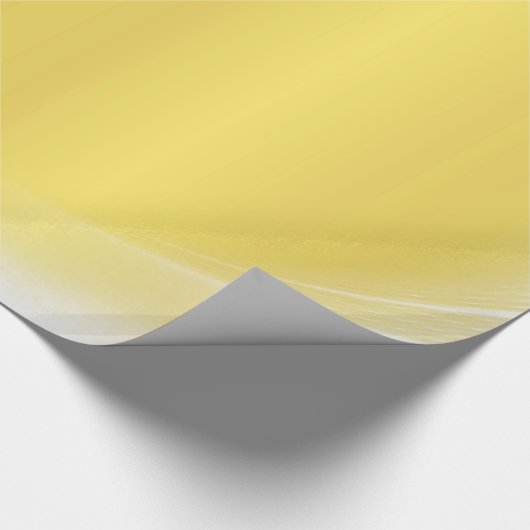 Glamour Gold Look Light Shadow Elegant Trendy Cadeaupapier (Hoek)