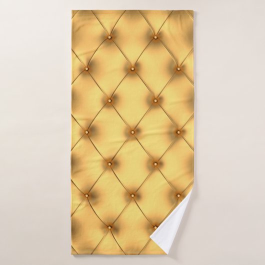 Glamour golden interior decorating background badhanddoek (Badhanddoek)