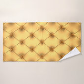 Glamour golden interior decorating background badhanddoek (Badhanddoek)