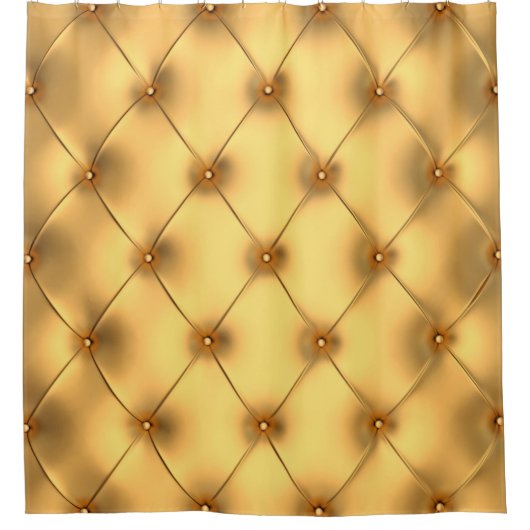 Glamour golden interior decorating background douchegordijn (Voorkant)