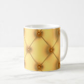 Glamour golden interior decorating background koffiemok (Voorkant rechts)
