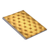 Glamour golden interior decorating background notitieboek (Rechterzijde)