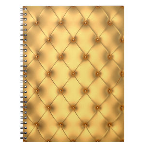 Glamour golden interior decorating background notitieboek