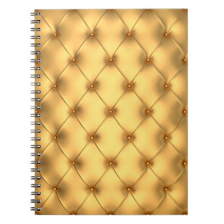 Glamour golden interior decorating background notitieboek