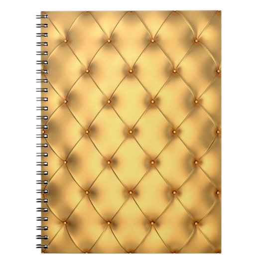 Glamour golden interior decorating background notitieboek (Voorkant)