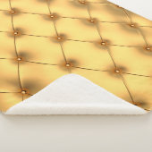 Glamour golden interior decorating background sherpa deken (3/4)