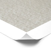 Glamour Haute Couture Mode Illustratie Kaart Perfect Poster (Hoek)