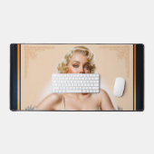  Glamour Hollywood Blonde Beauty Bureaumat (Keyboard & Muis)