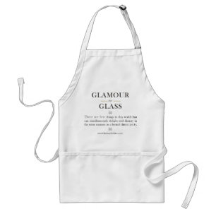 Glamour in Glass Apron Standaard Schort