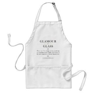 Glamour in Glass Apron Standaard Schort
