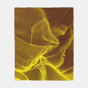 Glamour Ink Fluid. Bruin edeleffect. Marmer F Fleece Deken